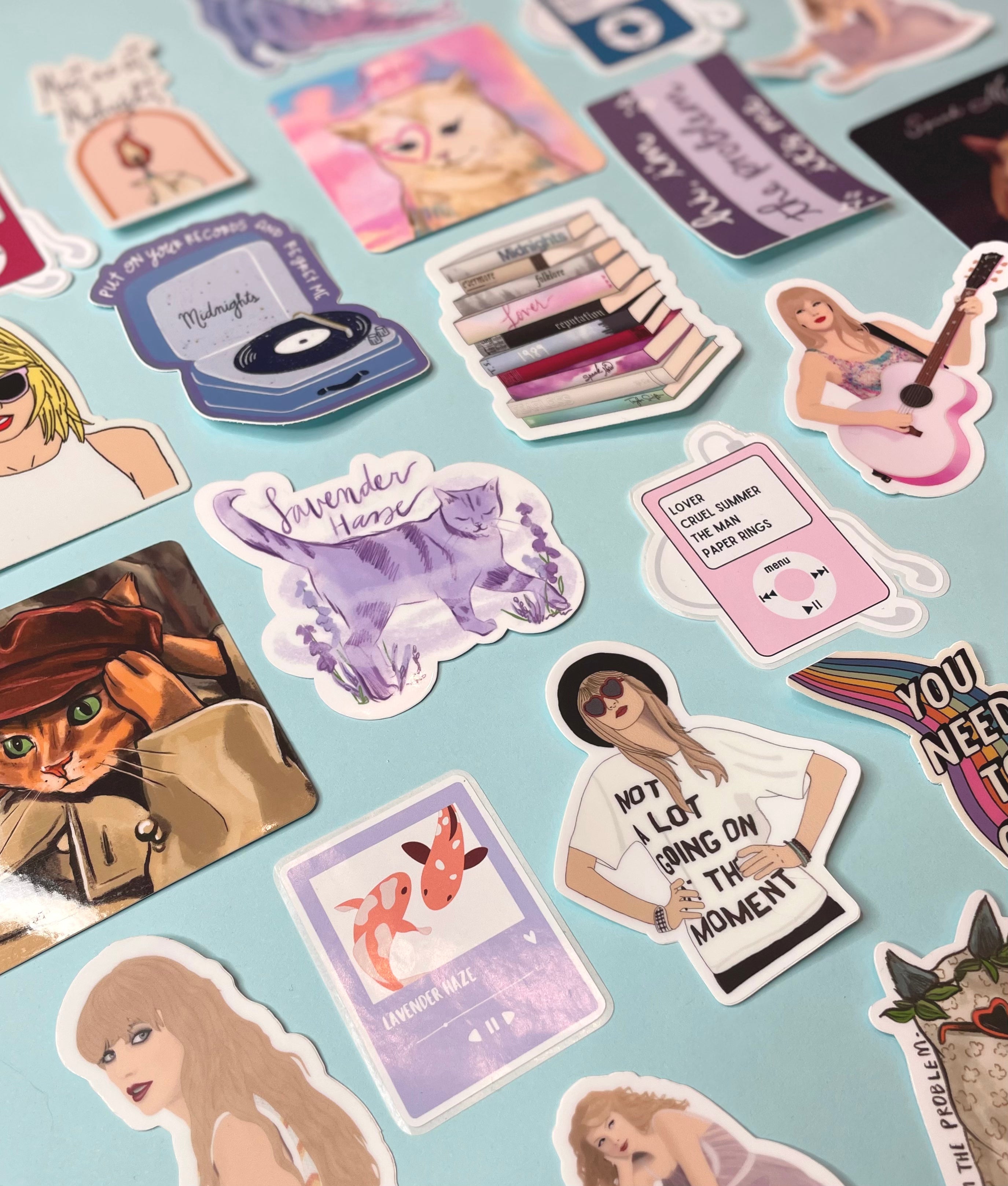 Taylor Swift Albums as Books Sticker – Maple Layne Market